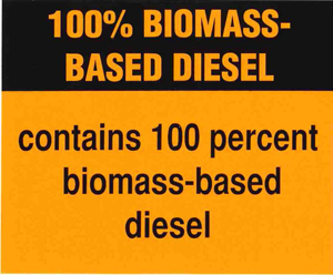 100% Biomass-Based Diesel